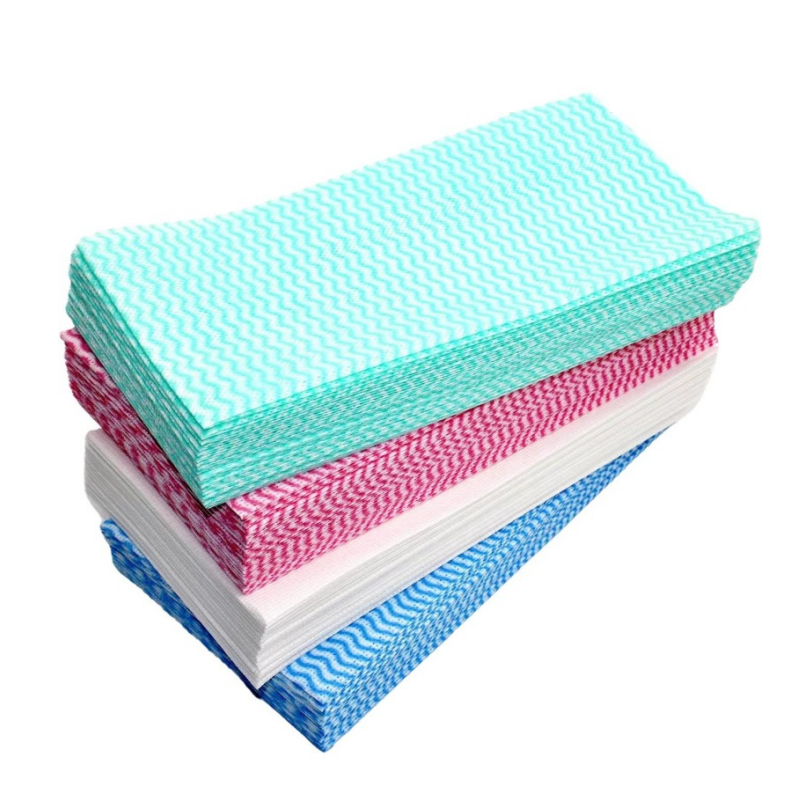 Essuyage de nettoyage domestique jetable sans peluche