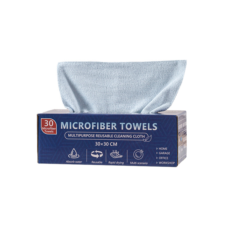 Serviettes de nettoyage en microfibre ultra-fin jetables