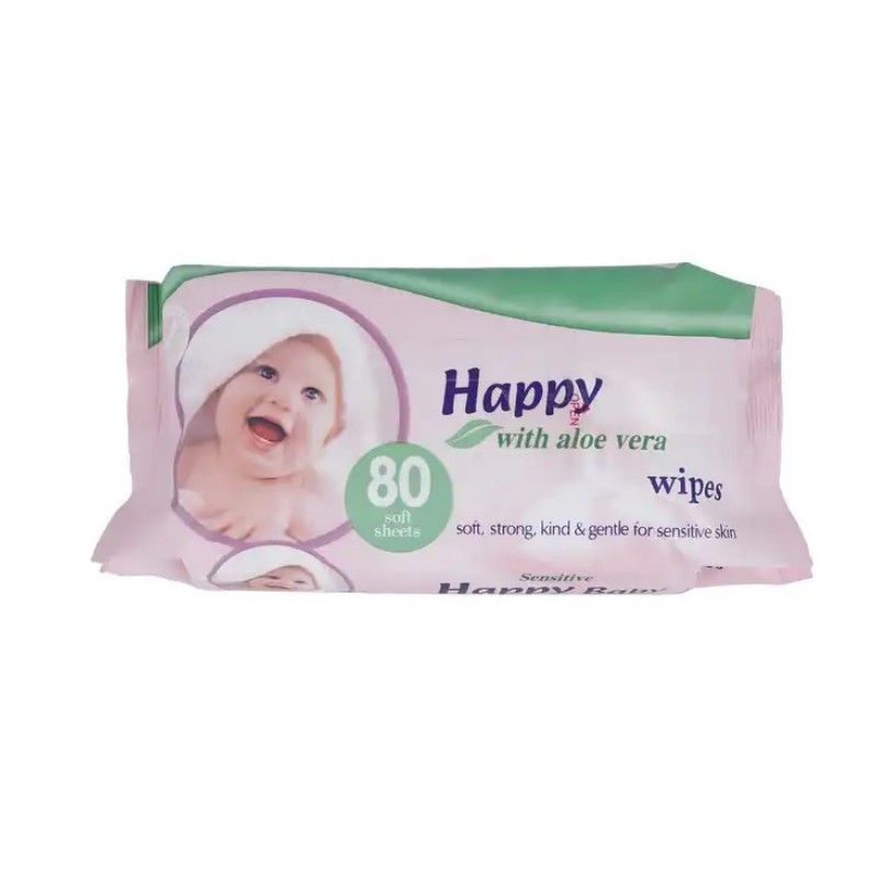 Douce hydratant des lingettes pour bébés non irritantes sans parfum